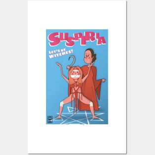 Let's Be Witches! (Suspiria Children's Book) Posters and Art